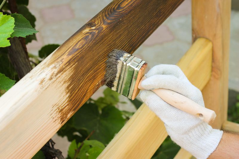 fence painting and staining services