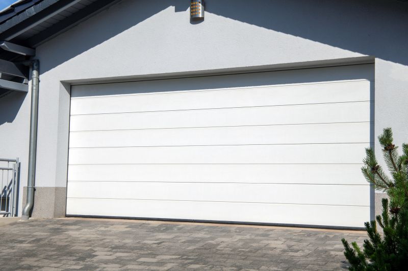Painted garage with new color
